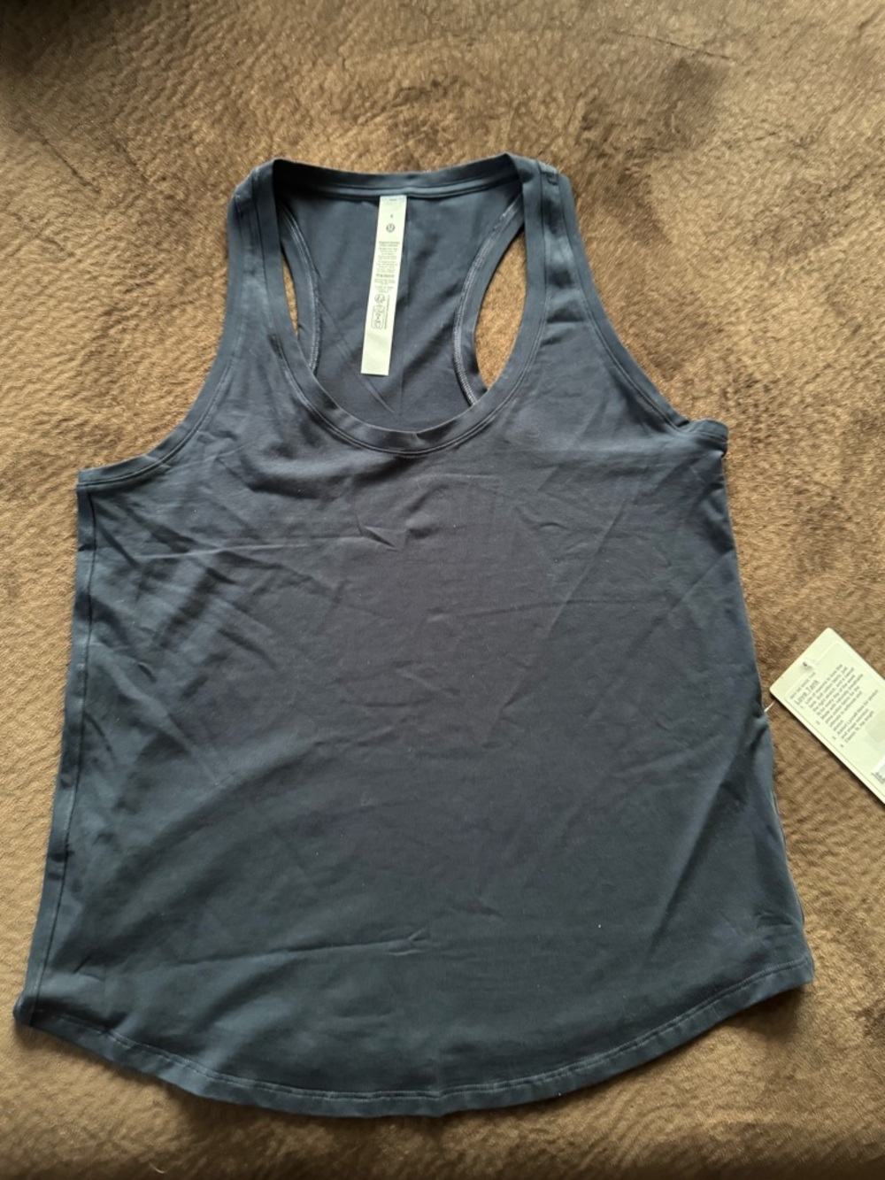 Lululemon Women's Navy Racerback Tank Top NWT Size 8